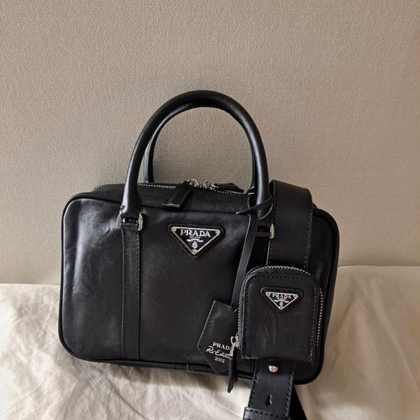 프** 미디엄 앤티크 나파 가죽 탑핸들