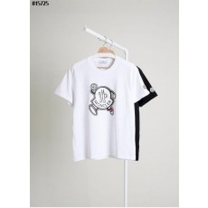 러너 모티프 로고 그래픽 코튼 티셔츠