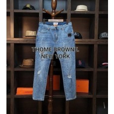 톰* 리미티드 라벨 texture 뉴 가죽패치라인 워싱스크레치진