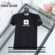 스* 사각 십자가 로고 티셔츠