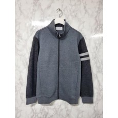 톰* 배색 하이넥 자켓