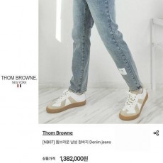 톰* 블루라벨 스판 워싱 데님진 [고급]