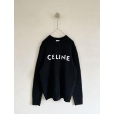 셀** 24 로고 리브드 울 니트  수입