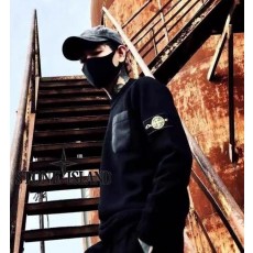 스* 물결 라인 포켓 포인트 헤비 울니트