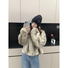 로** 올블랙 시그니처 비니 모자
