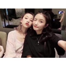 티** 열쇠 목걸이