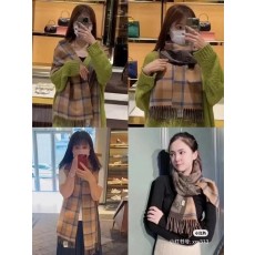 구* 체크 양면 머플러