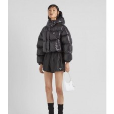 프** 24FW 리나일론 구스 숏 패징 패딩