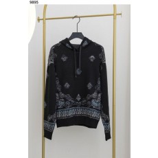 지** 수입고급 JACQUARD WINDPROOF KNIT HOODIE 자카드 윈드프루프 니트 후디