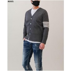 톰* 4바 스트라이프 브이넥 가디건