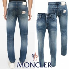 25SS 화이트 노블스틸 패치 워싱 슬림진