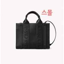 끌** 부드러운 가죽 WOODY 스몰 토트백
