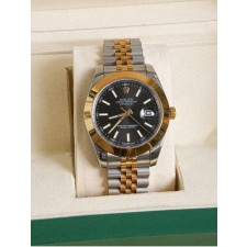 로** 데이저스트 41mm 브라이트 블랙 오이스터