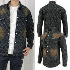 셀** 트리오페 데님 셔츠