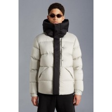 수입고급 마데이라 로고 다운 후드 패딩