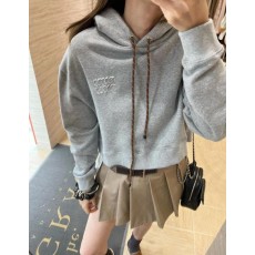 미*** 로고 패치 크롭 후드  수입