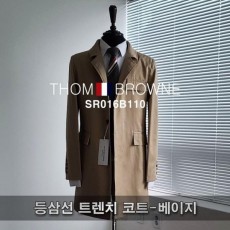 톰* 등삼선 트렌치 코트