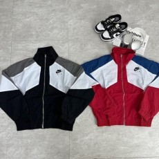 나** 레트로 배색 윈드브레이커
