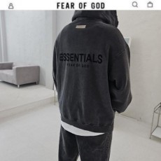 피**** 에센셜 피그먼트 오버핏 후드집업