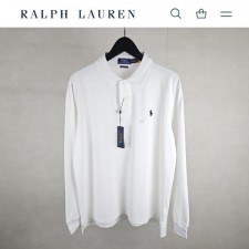 폴* 랄프로렌 커스텀 pk 티셔츠 화이트