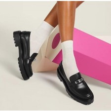 에*** 수입 I cone 여성 로퍼  블랙