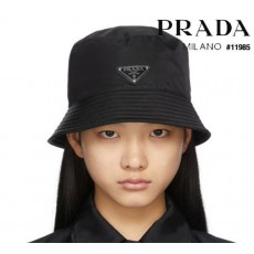 프** 남여공용 프론트 삼각로고 리나일론 버킷햇