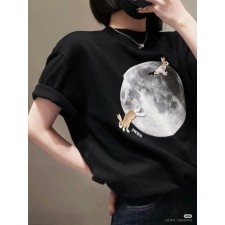 로** 달토끼 티셔츠
