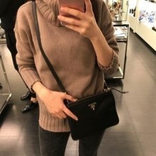 프** 고급 투웨이 더블지퍼 크로스