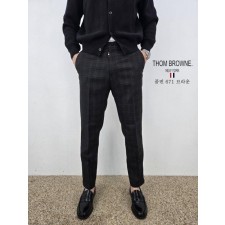 톰* 체크 슬렉스
