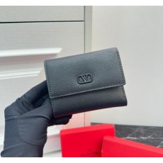 발*** V로고 시그니처 3단 반지갑