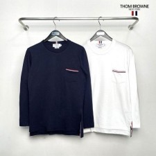 톰* 포켓 V넥 긴팔