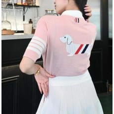 톰* 큐빅헥터 카라 반팔 니트 (97272)