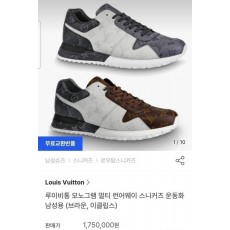 루* 남성 LV 런웨이 모노스니커즈