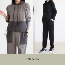 프** 후드배색 츄리닝셋트