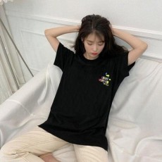 루* 멀티컬러 레터링 반팔티