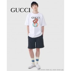 구* X 피카라 카와이 로고 프린트 티셔츠 222