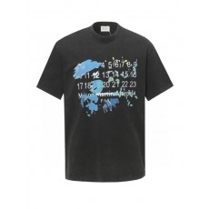 메* 마르지엘라 넘버링 페인팅 반팔 티셔츠