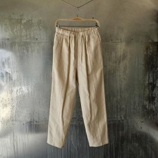 띠** 린넨 밴딩팬츠