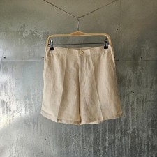 띠** 린넨 반바지 (아이보리)