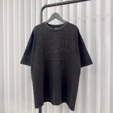베** XXXL 자수 반팔 티셔츠