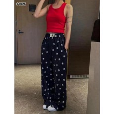 C* 여성 프린트 와이드 밴딩 팬츠
