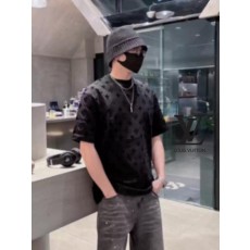 루* 모노그램 전판 패턴 티셔츠