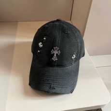 크* 워싱 시그니처 트원 십자가 모자