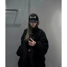 발**** 락킹 자수 시그니처 모자