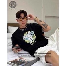 베*** 페인트 메두사 로고 디자인 반팔 티셔츠