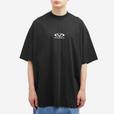 베** Oval Logo Over사이즈d TShirt 오벌로고 오버사이즈 티셔츠