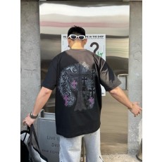 크* 멀티 십자가자수 티셔츠