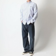 폴* 말자수 스트라이프 셔츠