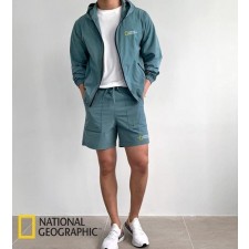 내******* 태크웨어 반바지집업세트