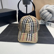 버** 모노그램 자수 체크 볼캡수입풀